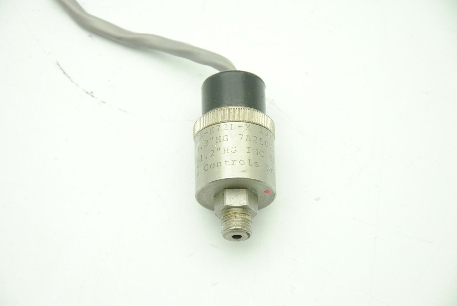 WHITMAN CONTROLS P117V-3N-K72L-X Pressure Switch 7A 250VAC Set 27+1.
