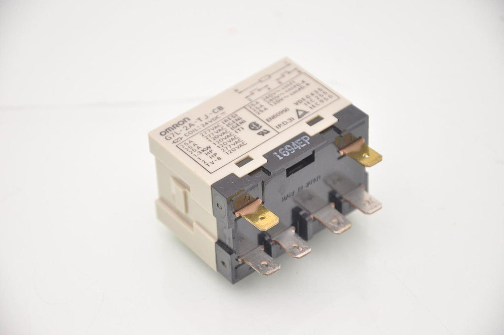 Omron G7L -2A-TJ-CB Power Relay , 24VDC, 120-277VAC - Lot of 5