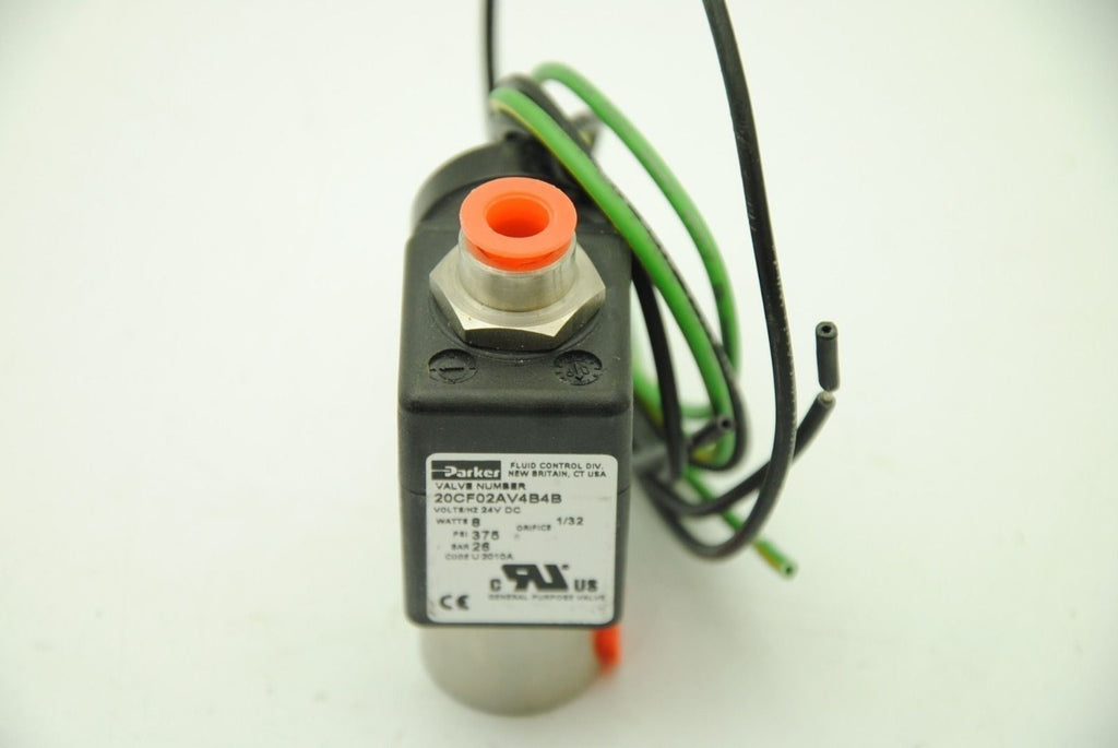 Parker 20CF02AV4B4B, Solenoid Valve, 24V DC 8W