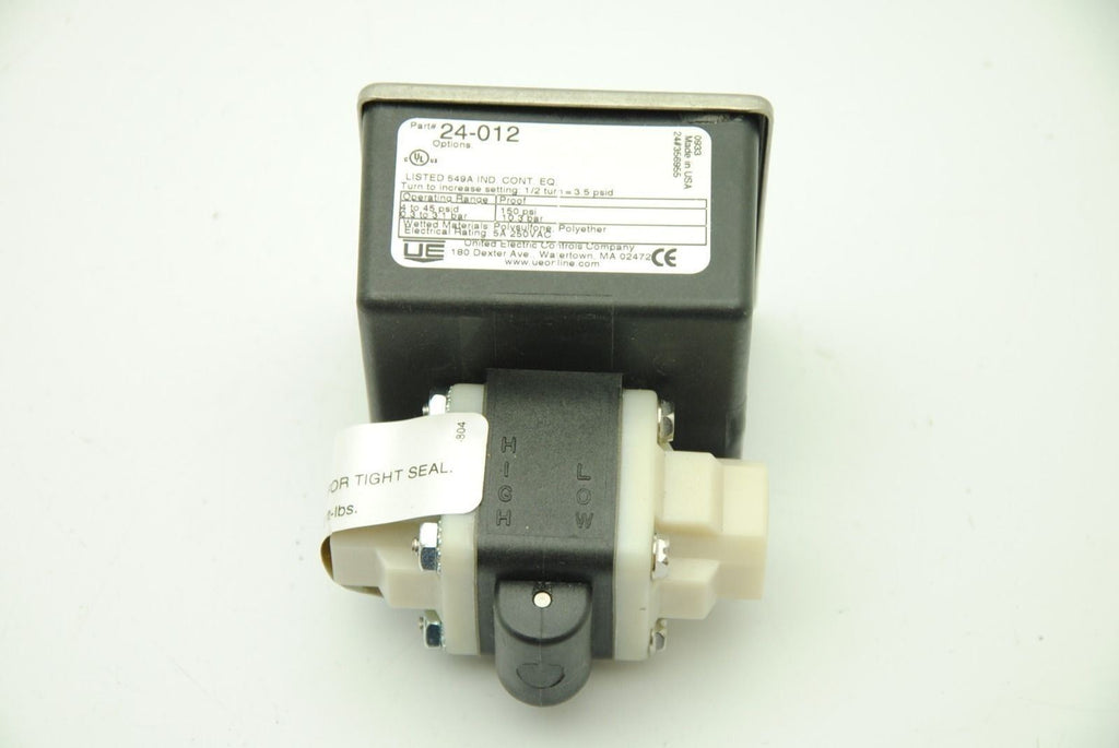 United Electric Controls 24-012, Pressure Switch 5A 250VAC