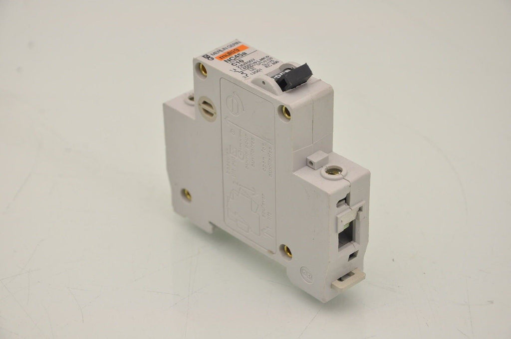 Merlin Gerin NC45A C10 Circuit Protector/Breaker DIN - Lot of 4