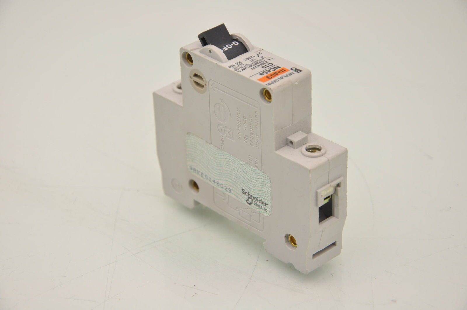 Merlin Gerin NC45A C10 Circuit Protector/Breaker DIN - Lot of 4