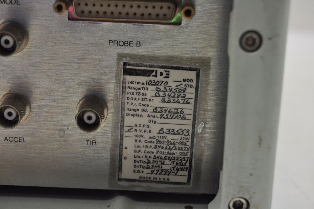 ADE 3401RVA MicroSense 3401 2 Channel Capacitance Gauge