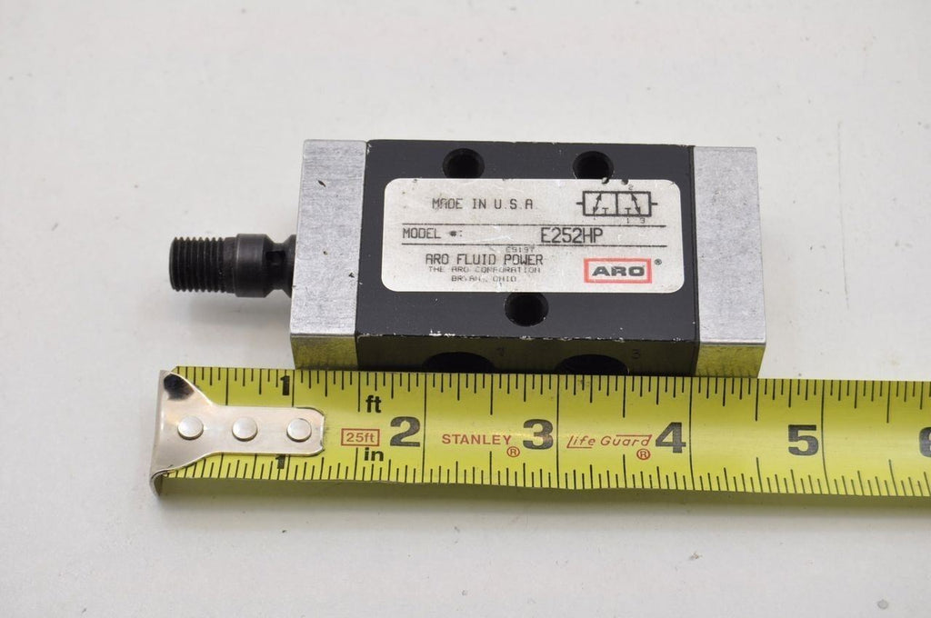 ARO E252HP 2 Position 3 Way Side Ported 1/4" Port Pneumatic Valve