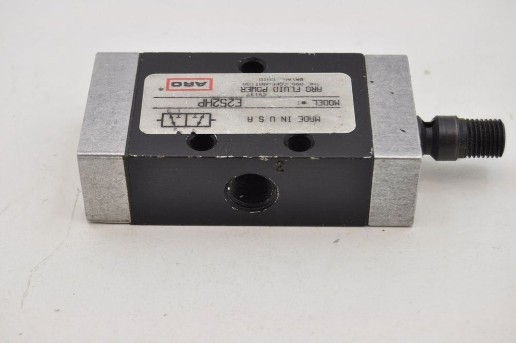 ARO E252HP 2 Position 3 Way Side Ported 1/4" Port Pneumatic Valve