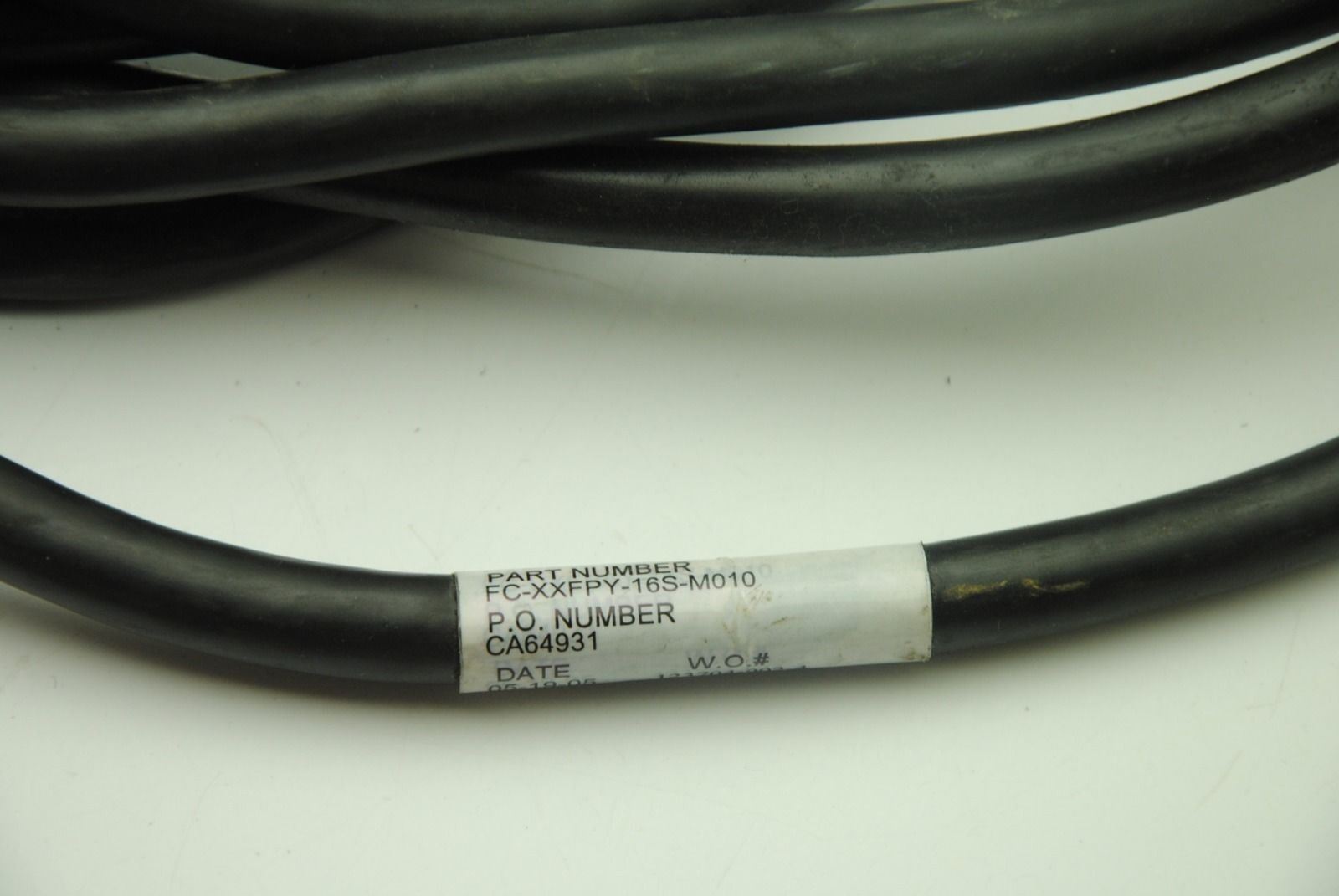 FLEX-CABLE FC-XXFPY-16S-M010, 10Ft Servo Feedback Cable w/ 206708 9Pin Connector