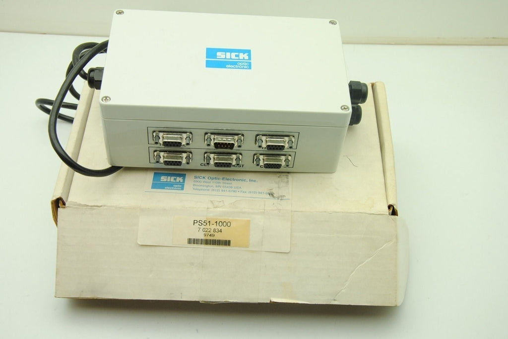 SICK Opto Electronic PS51-1100 Power Supply RS232 115-230VAC 50-60Hz 1A New