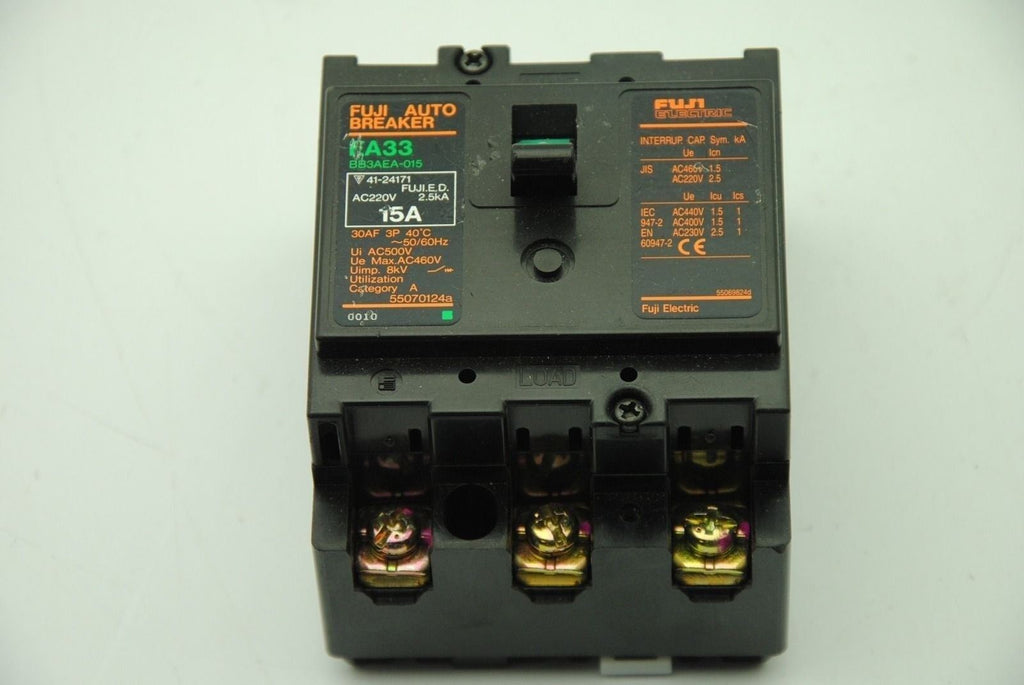 FUJI ELECTRONICS EA33 15A Auto Breaker
