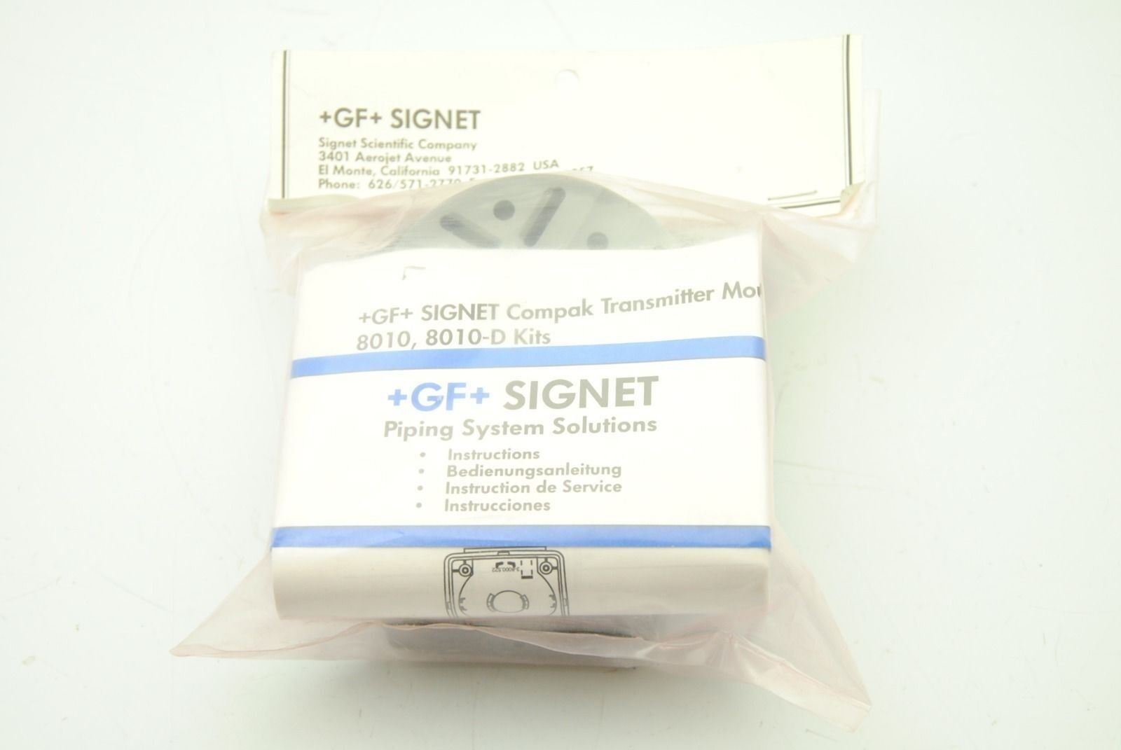 GF Signet 3-8010 #198864502, Universal Mount Kit, New