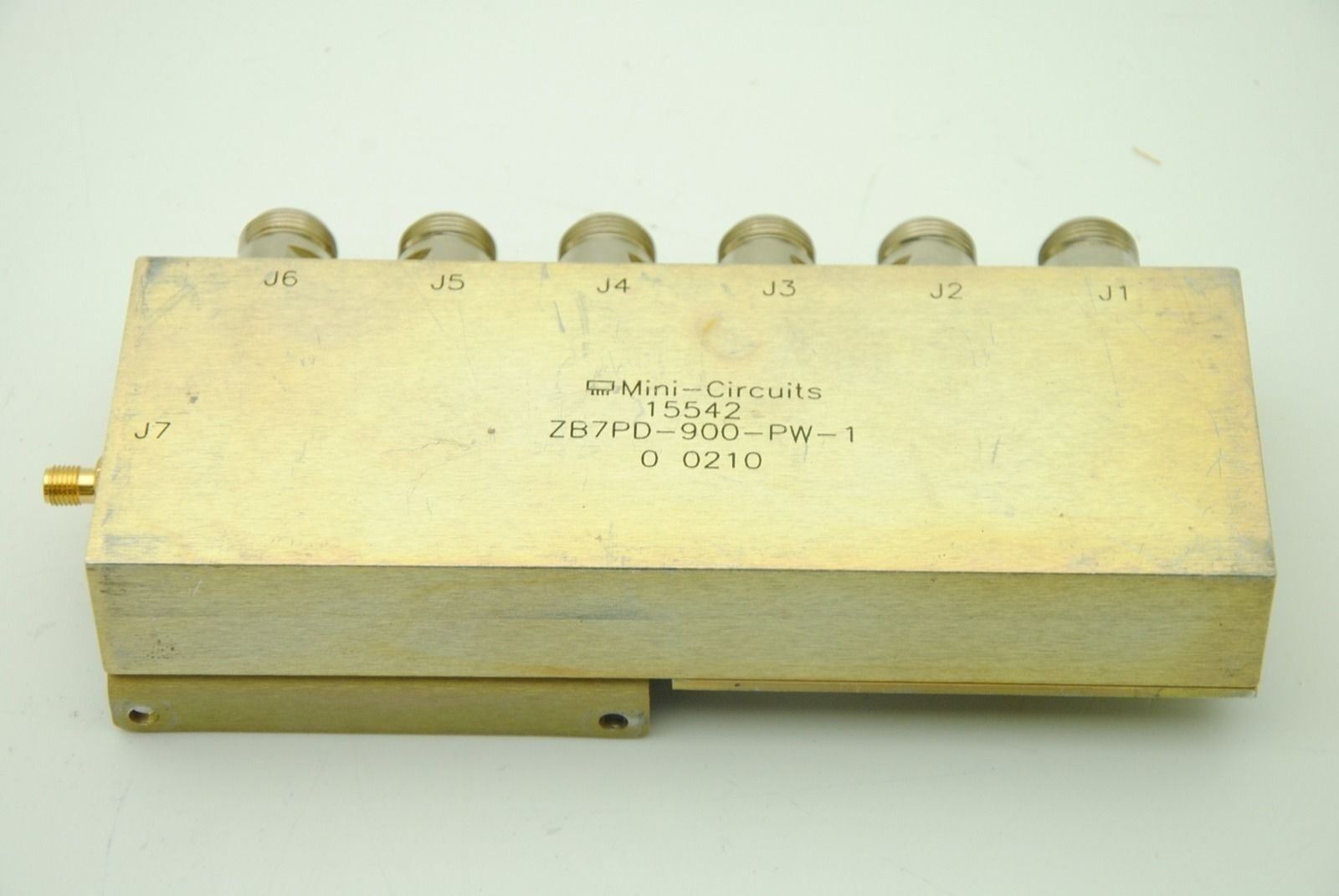 MINI-CIRCUITS ZB7PD-900-PW-1, Power Splitter Type N Connectors - Lot of 3