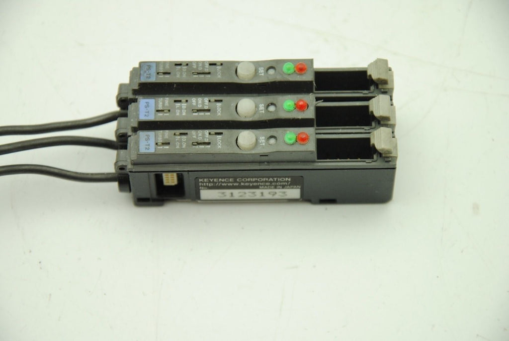 Keyence PS-T2, Photoelectric Sensor, Lot of 3