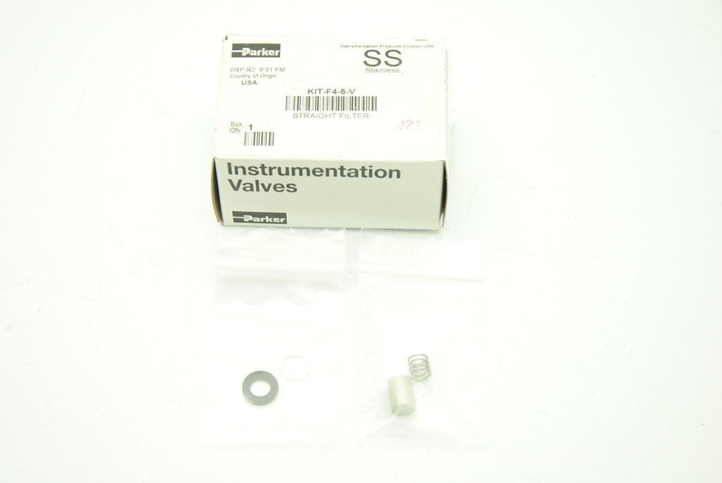 Parker KIT-F4-5-V, Inline Filter, New - Lot of 2