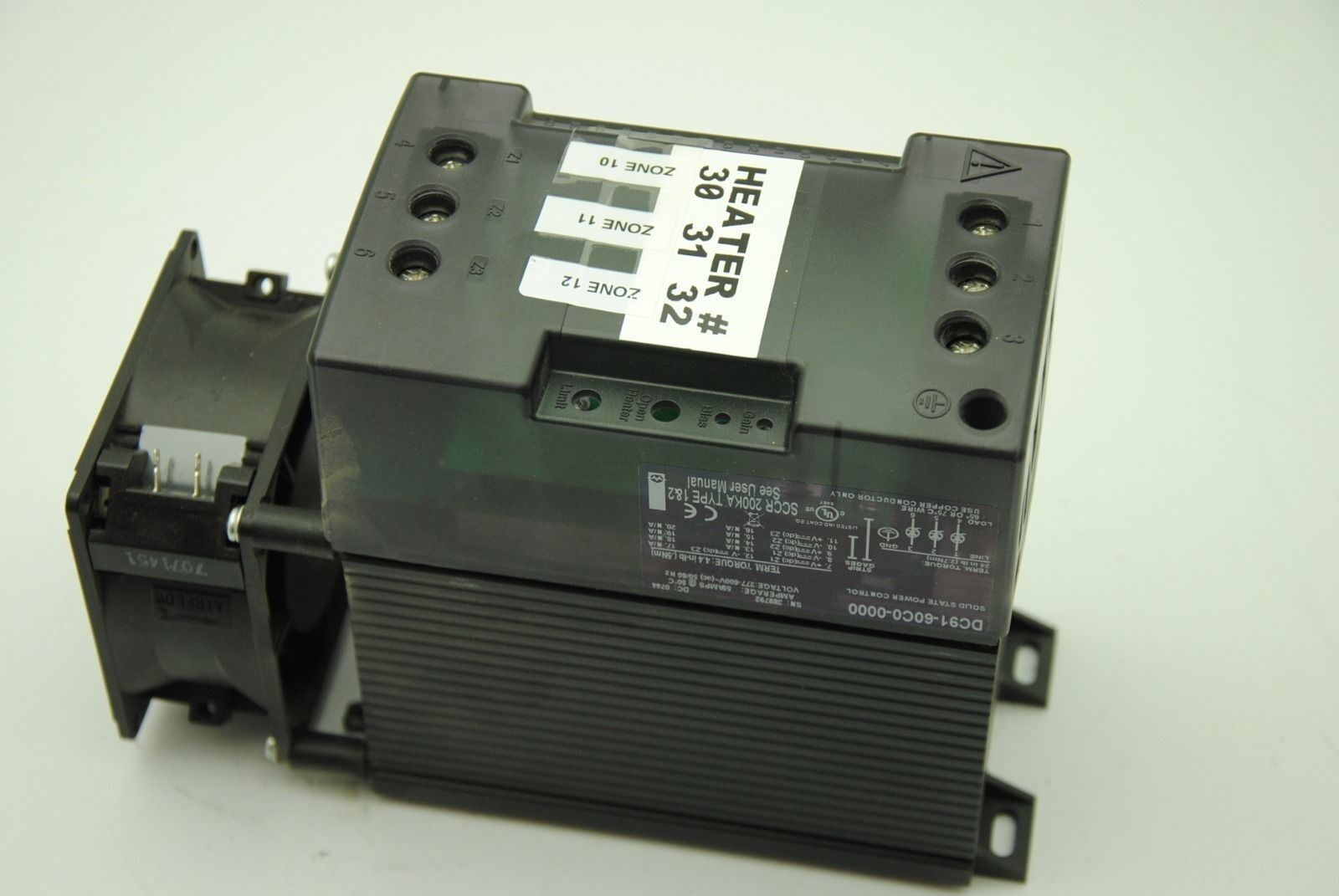 Watlow DC91-60C0-0000, Solid State Power Control 55A 277-600V 50/60Hz
