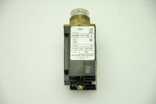 Allen-Bradley 800M-XAK Ser. A Contact w/ 800MR-PT16K Ser. D Push-Button