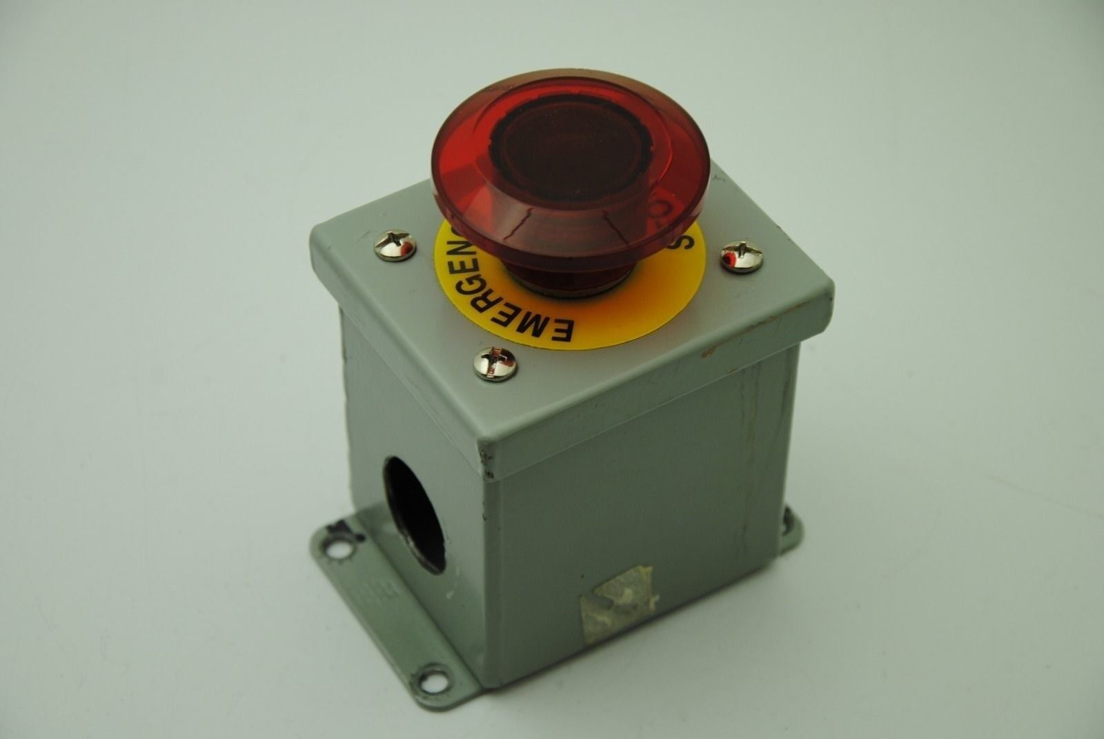 Hammond MPB1 E-Stop Emegency Stop Big Red Button Miniature Pushbutton Enclosure