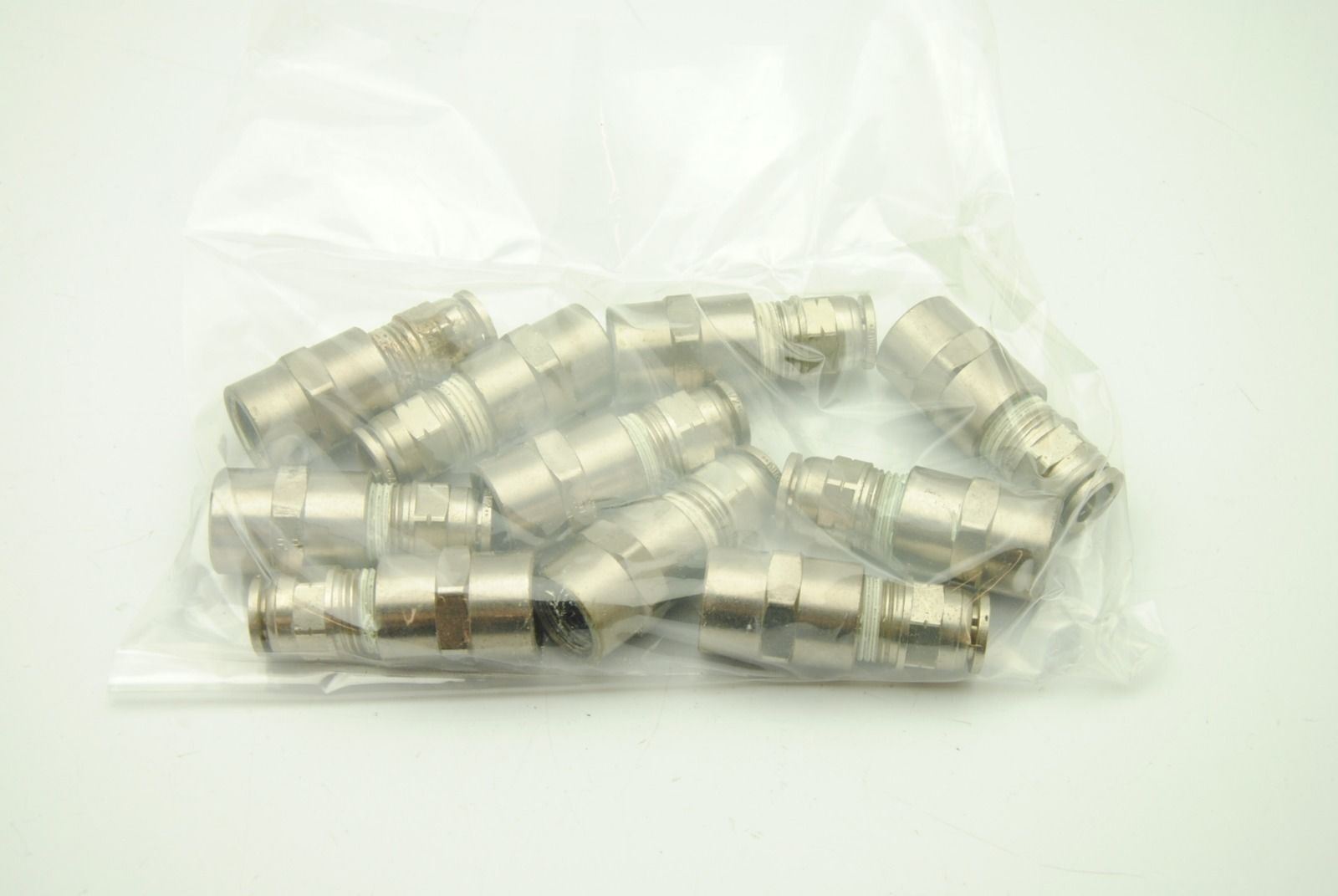 NUMATICS 1/2" Union PTC Fitting w/ 3/4" Male Coupling, Lot of 10
