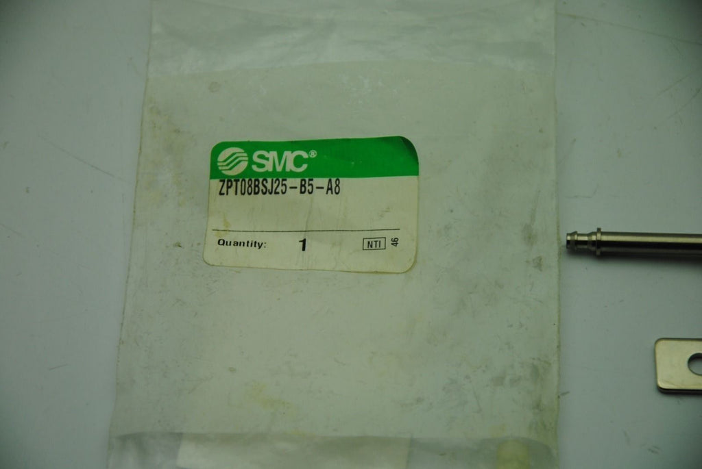 SMC ZPT08BNK25-B5-A8, Plated Brass 8MM Verticle Vacuum Pad