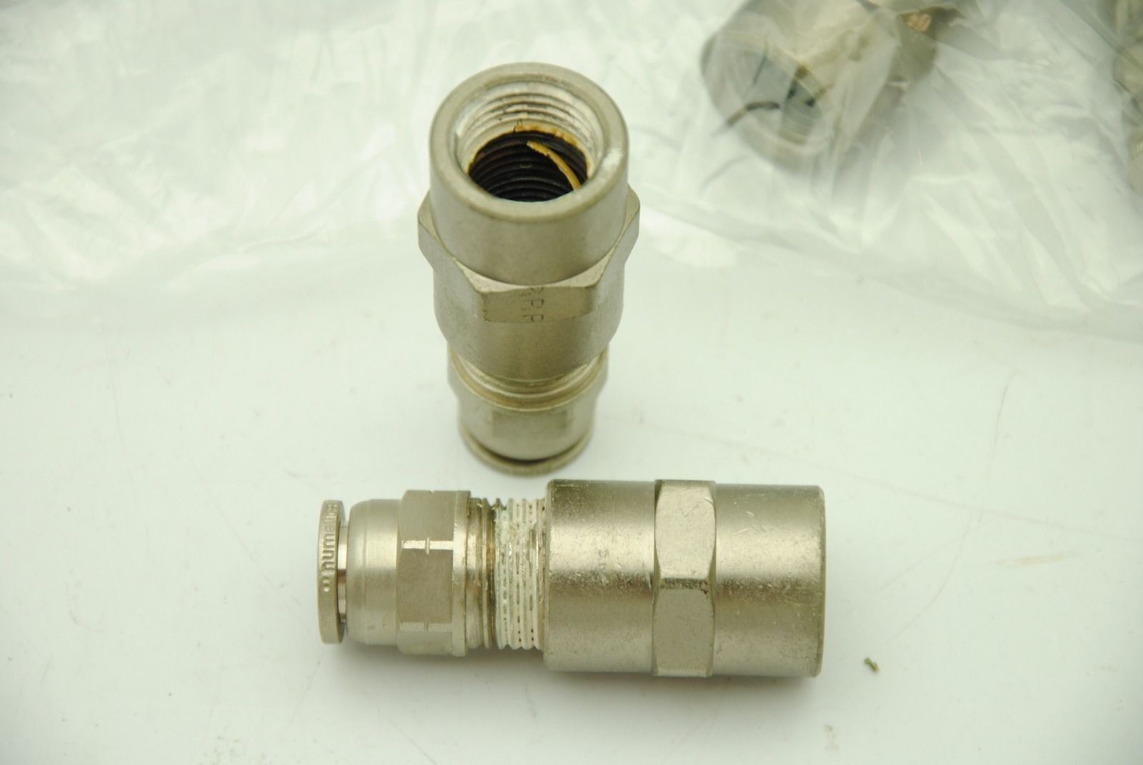 NUMATICS 1/2" Union PTC Fitting w/ 3/4" Male Coupling, Lot of 13