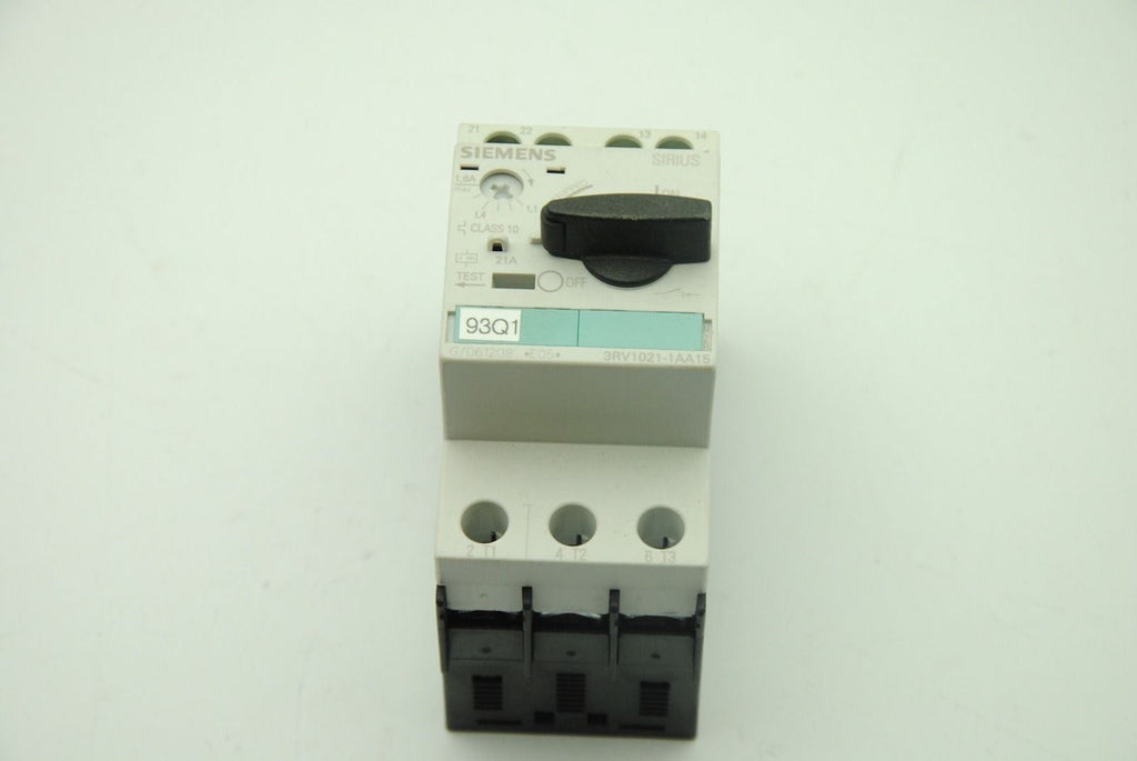 SIEMENS 3RV1021-1AA15, Circuit Breaker - Lot of 3