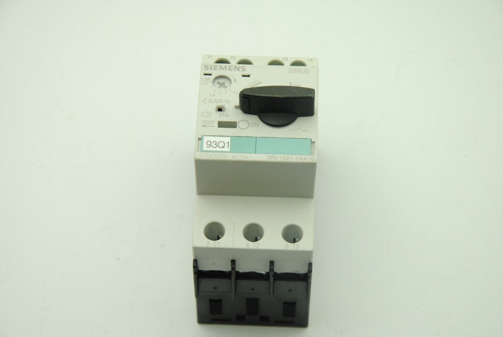 SIEMENS 3RV1021-1AA15, Circuit Breaker - Lot of 3