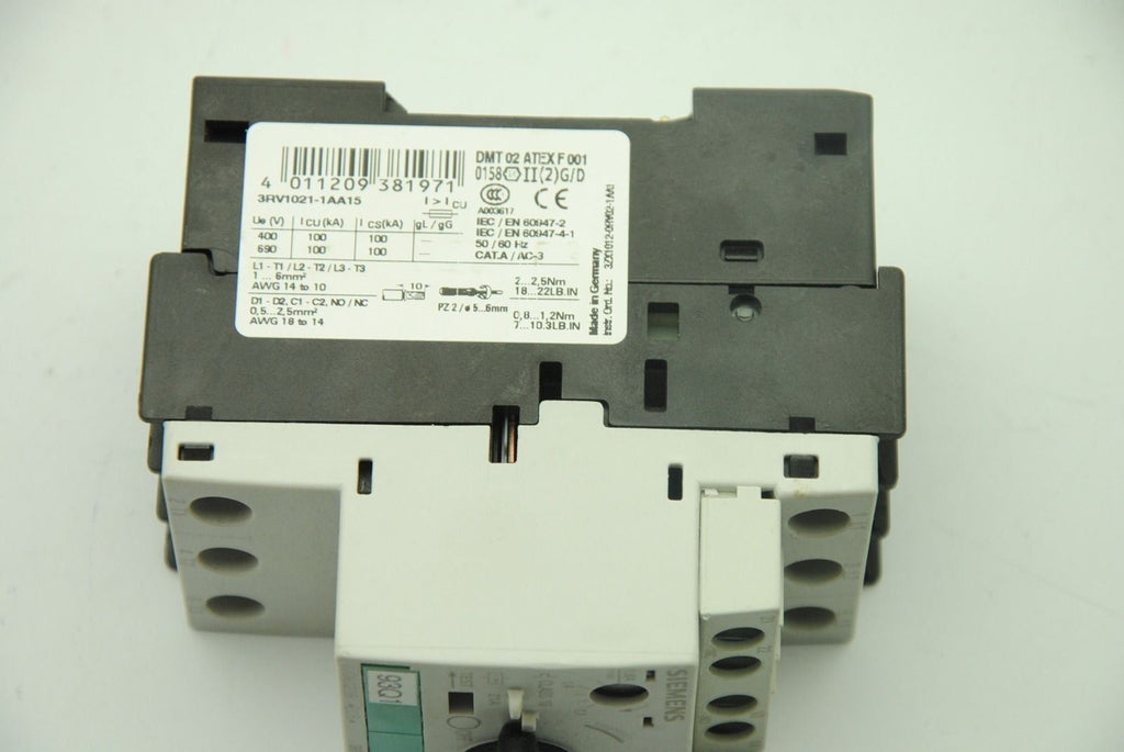 SIEMENS 3RV1021-1AA15, Circuit Breaker - Lot of 3