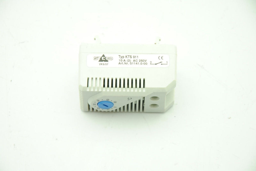 STEGO KTS 011 Thermostat 0-60C 6AMP 250VAC, Centigrade Setings - Lot of 2
