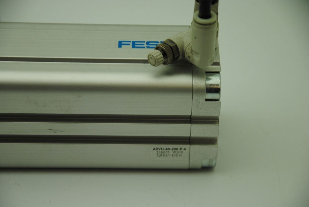 FESTO ADVU-40-200-P-A, Pneumatic Cylinder, 8" Stroke