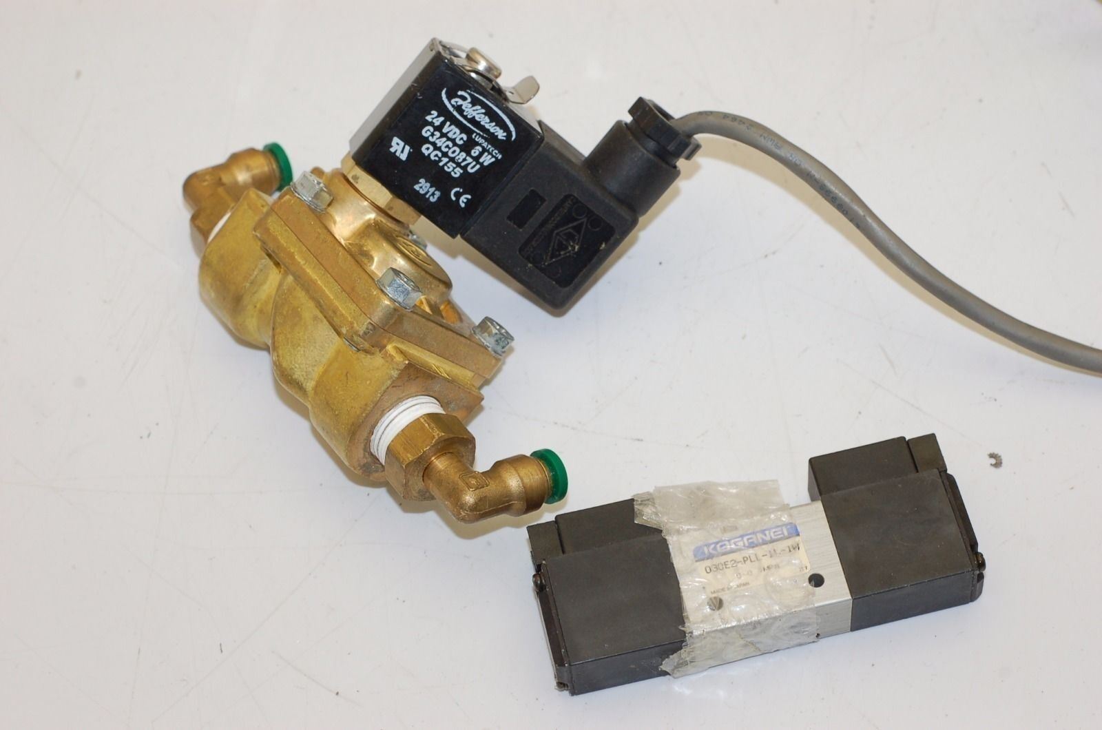 Pneumatic Solenoid Valves, SMC, MAC, Koganei, Dynamco, sim - Lot of 12
