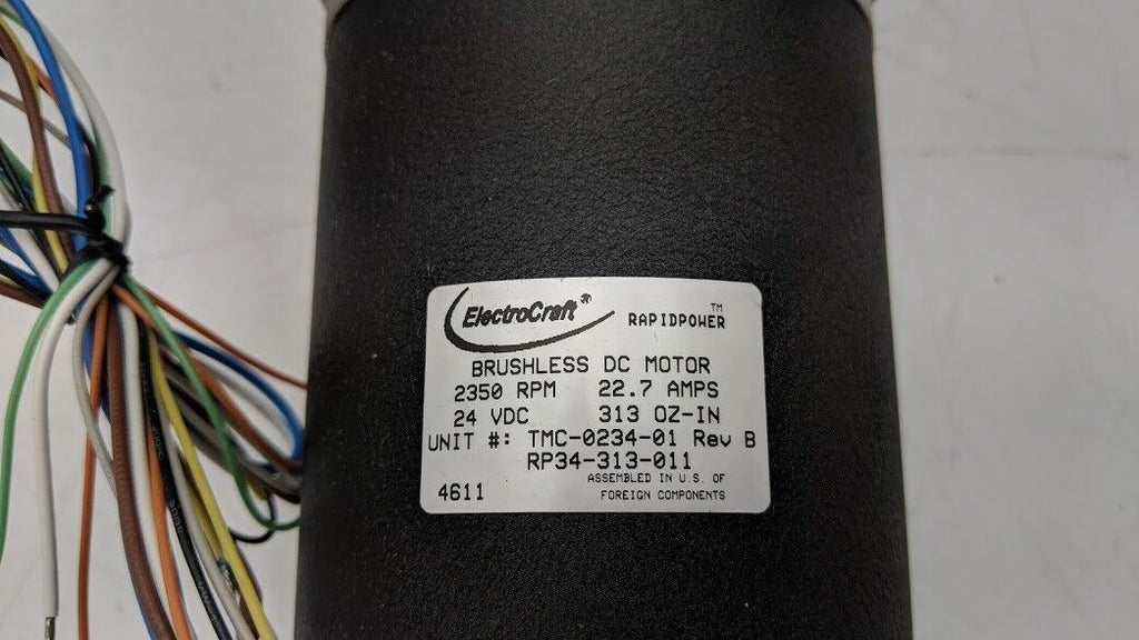 Viking Hydraulic Pump TMC-0234-01 Electrocraft Rapid Power DC Motor RP34-313-011