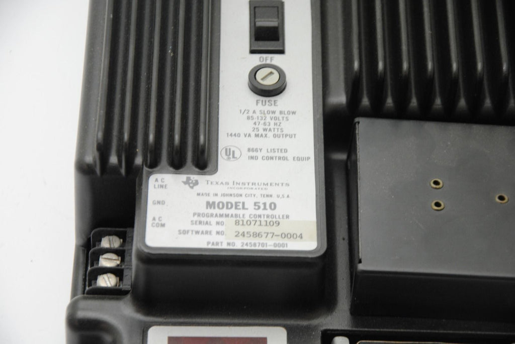 Texas Instruments 510, Programmable Controller