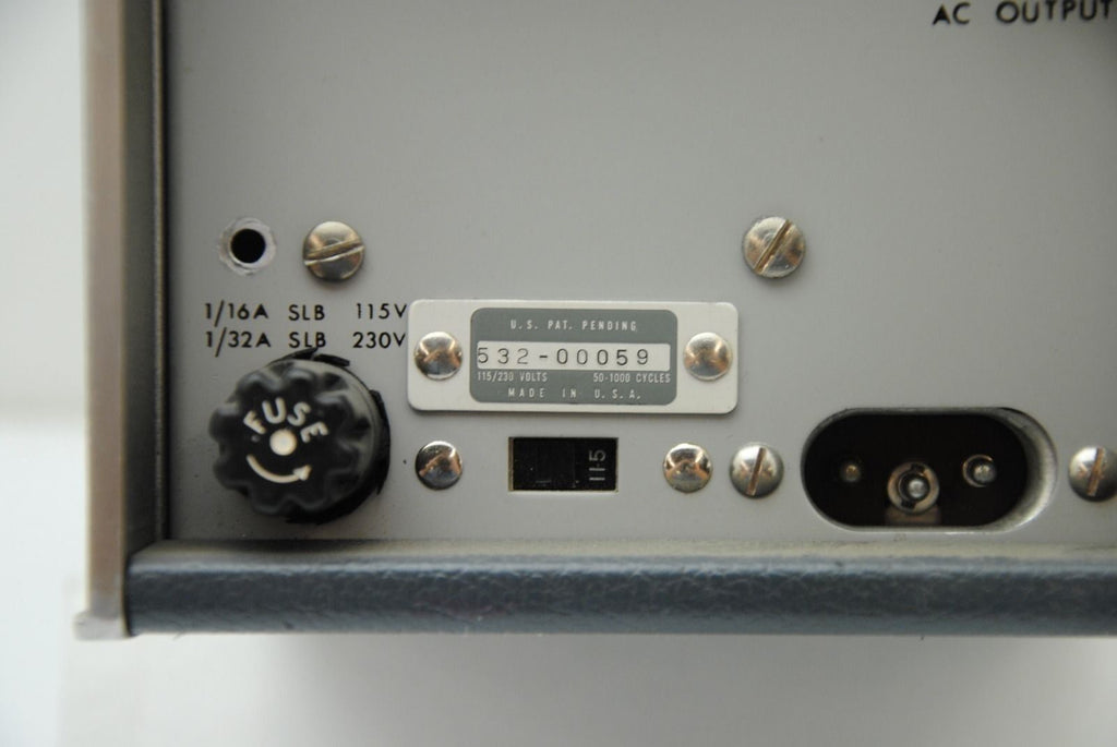 Hewlett Packard HP 400EL AC Voltmeter 10Hz to 10MHz