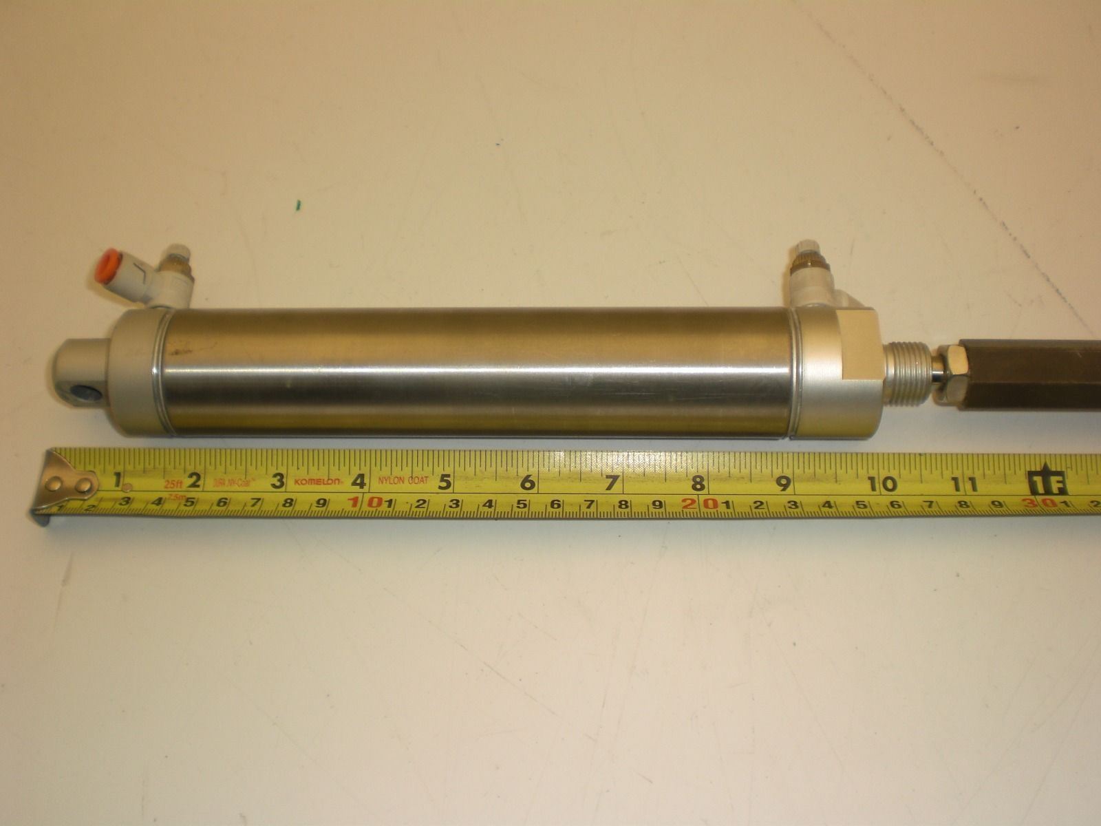 SMC NCMC150-0600-XC6 Pneumatic Cylinder, 6" Stroke, 1.5" Bore