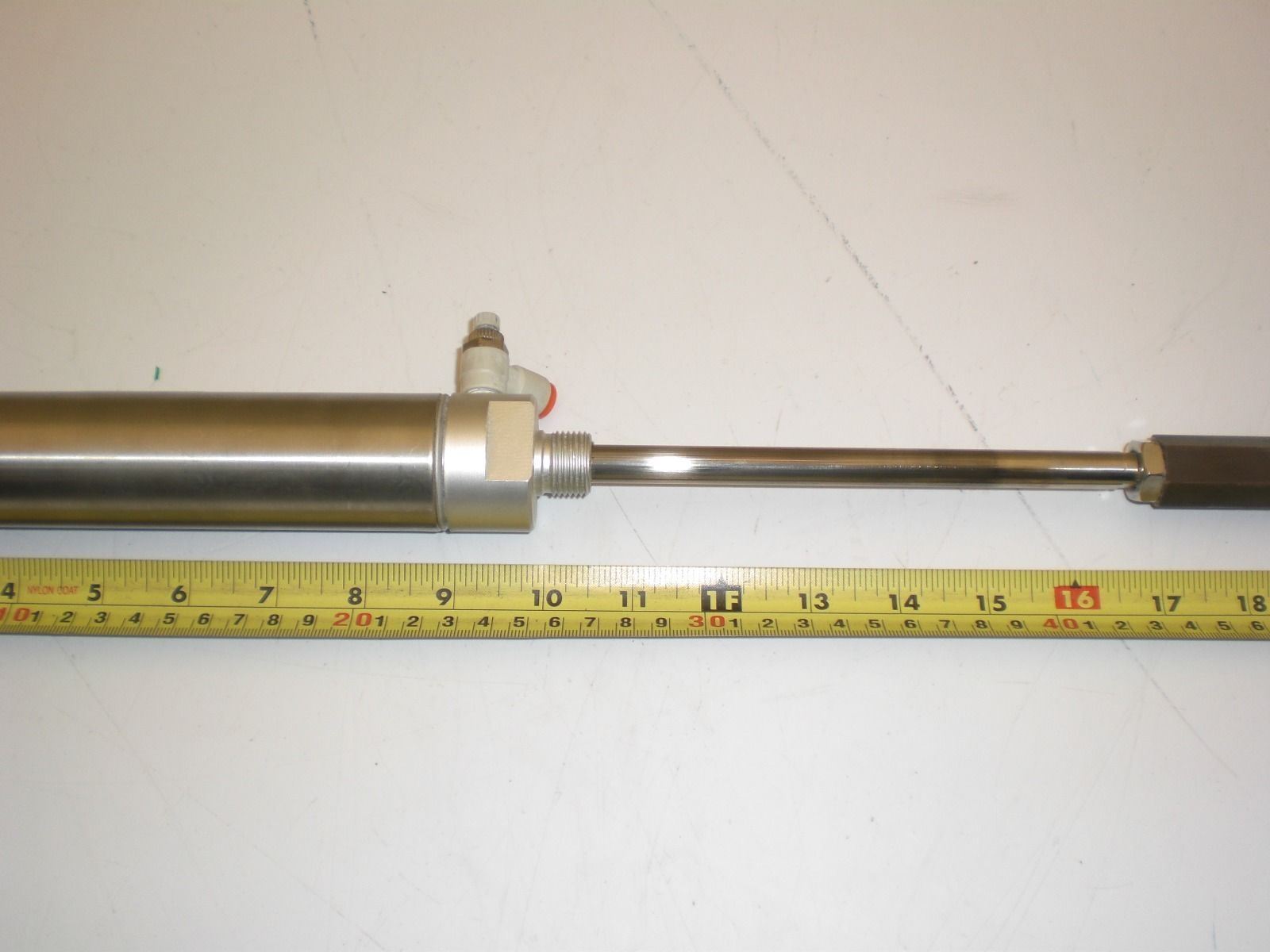SMC NCMC150-0600-XC6 Pneumatic Cylinder, 6" Stroke, 1.5" Bore