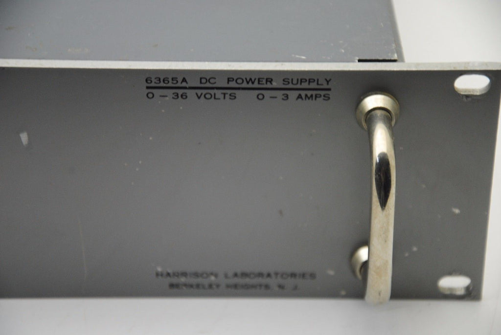 HARRISON LABORATORIES 6365A, 0-36V 0-3A POWER SUPPLY
