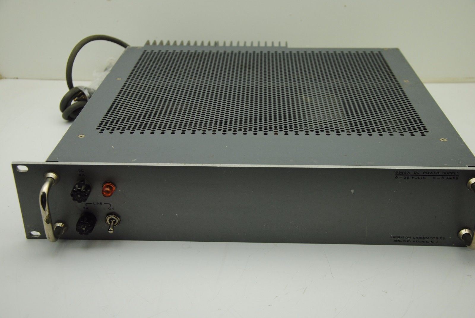 HARRISON LABORATORIES 6365A, 0-36V 0-3A POWER SUPPLY