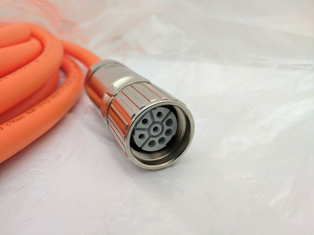 Schneider Lexium Electric Servo Motor Power Cable VW3M5101R100 10M M23 6Wire NEW