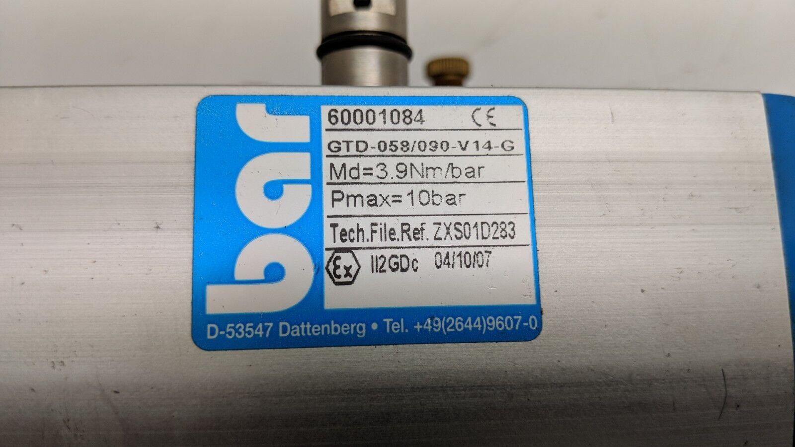 ARI Butterfly Valve ZIVA-Z 2.5" Pneumatic Actuated BAR 24VDC 3W EPDM PN16 DN65