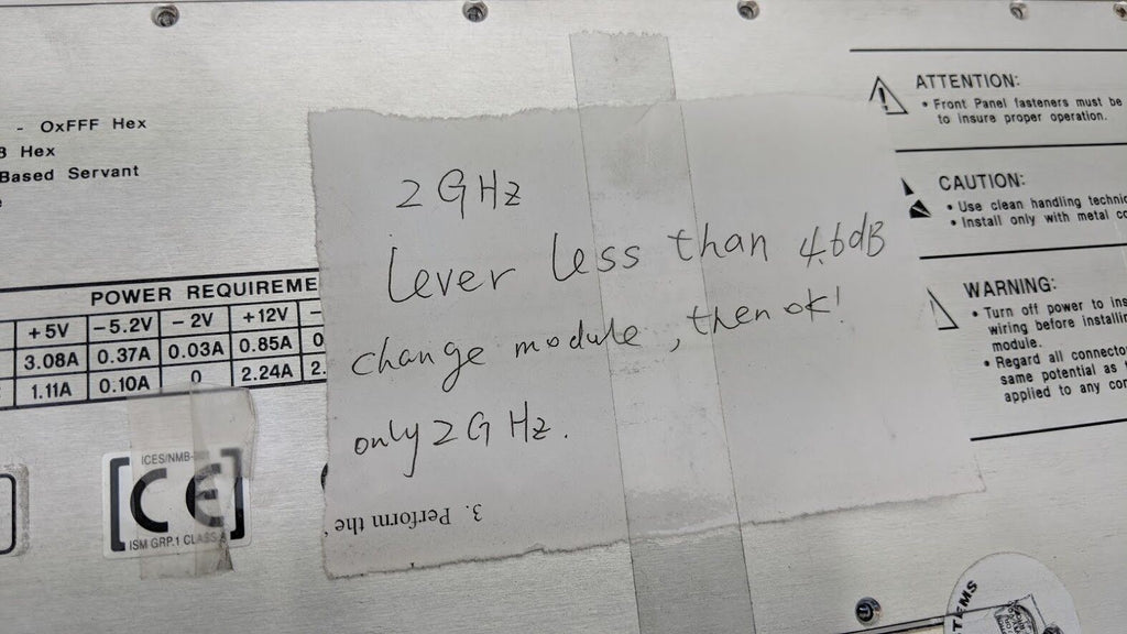 HP Agilent E2731A Parts Unit 20-2700 MHz RF Tuner missing boards Unit B