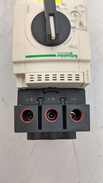 Schneider Electric GV3P50 37-50A 600V Breaker Manual Motor Starter DIN Rail