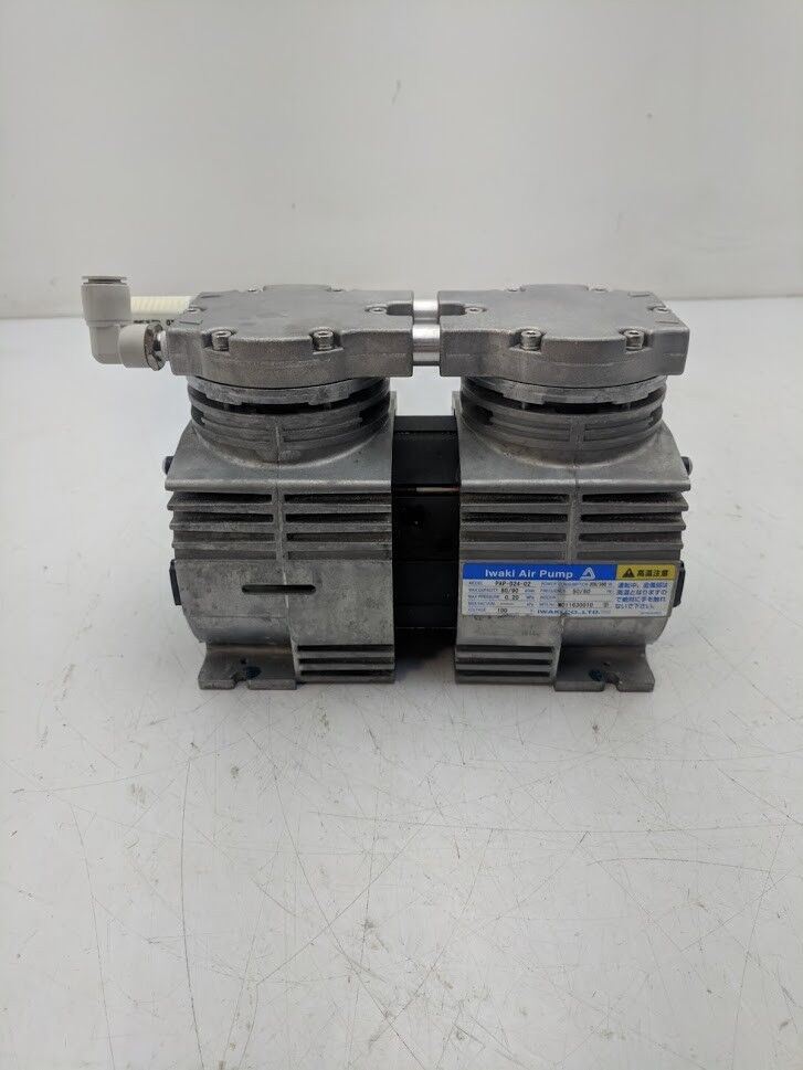 Iwaki Air Pump Fan Cooled PAP-D24-02 12MM outlet 90 L/min .2MPa 30PSI 100VAC