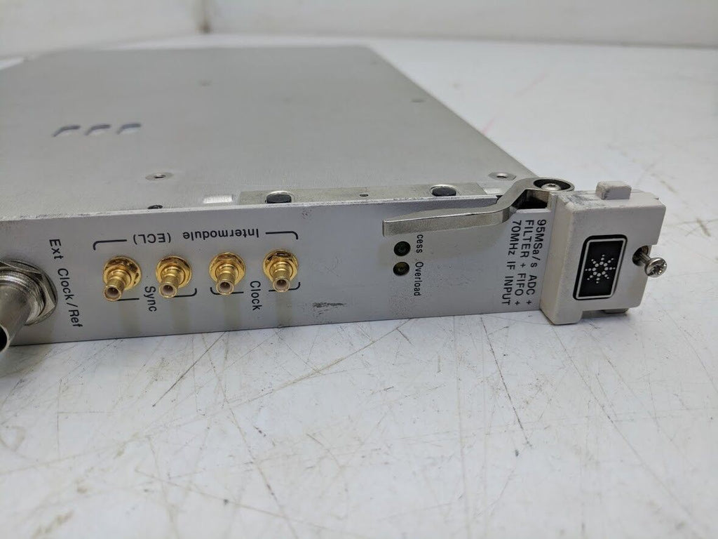 HP Agilent E1439C 95 MSa/s Digitizer ADC DSP Memory 70MHz IF Input FIFO Opt 288