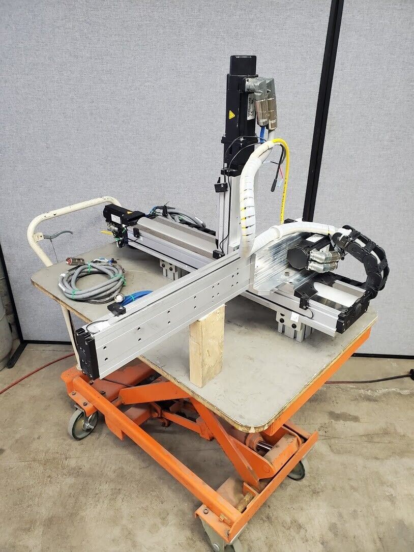 3 Axis Kollmorgen Ball Screw Driven Linear Actuator Robot Servo Motor XYZ Gantry