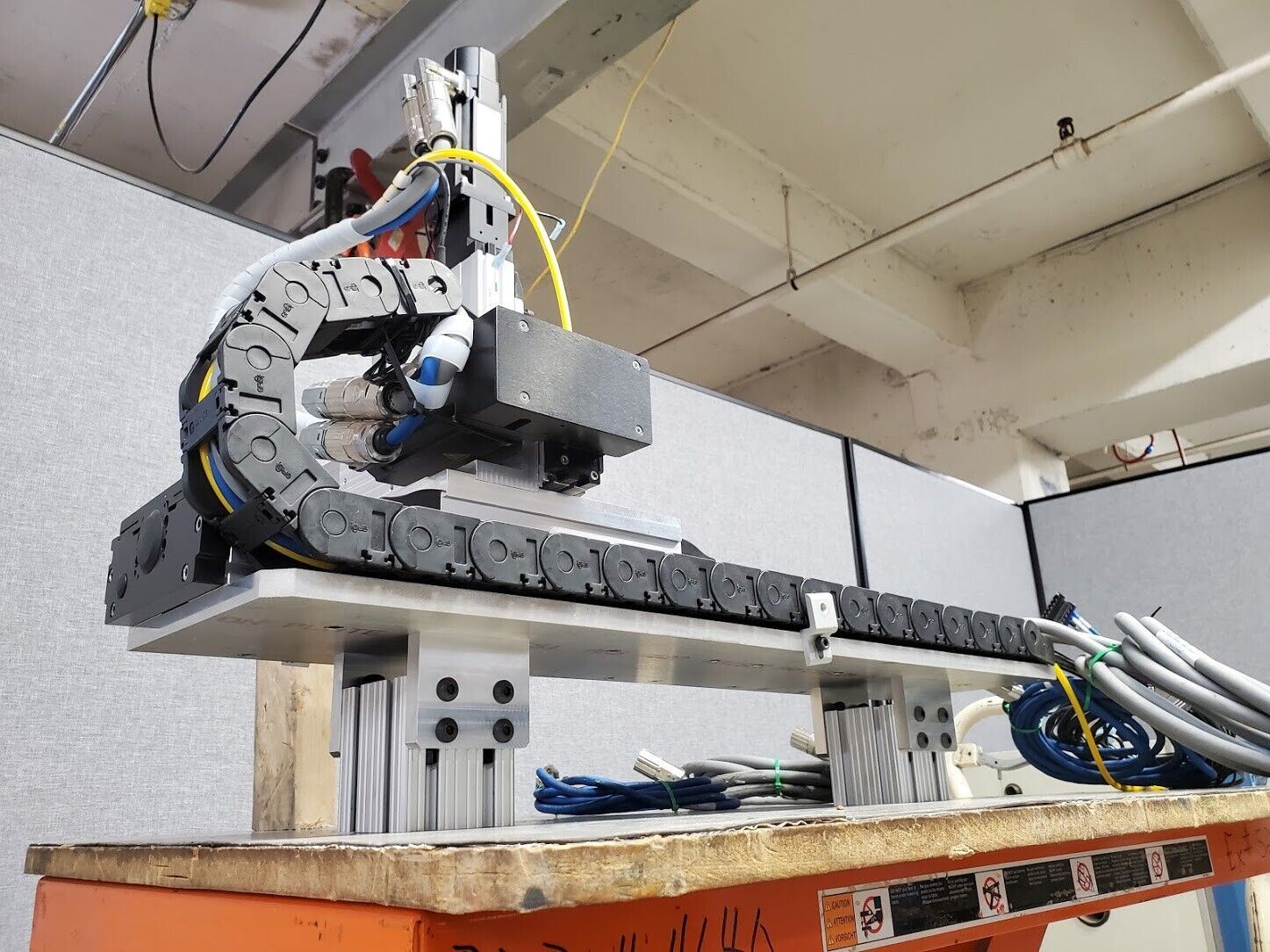 3 Axis Kollmorgen Ball Screw Driven Linear Actuator Robot Servo Motor XYZ Gantry