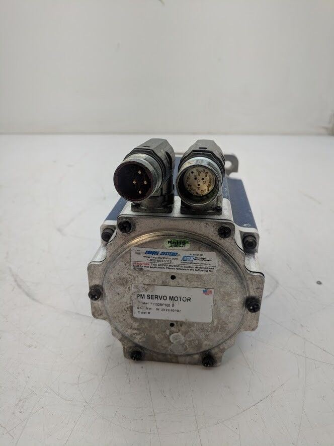 Torque Systems PM Servo Motor CMC T1102M0100 .75" shaft Unit B