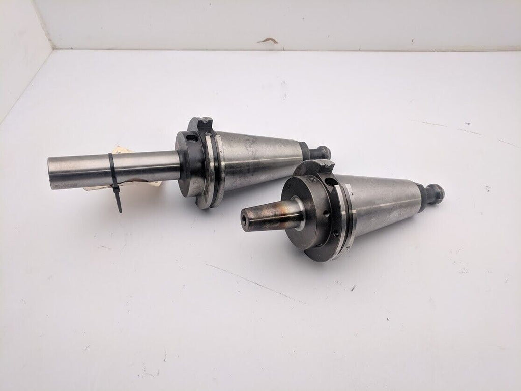 2x Erickson, Kaiser Shrink Fit Tool Holder Through Spindle Coolant CAT 50 Taper