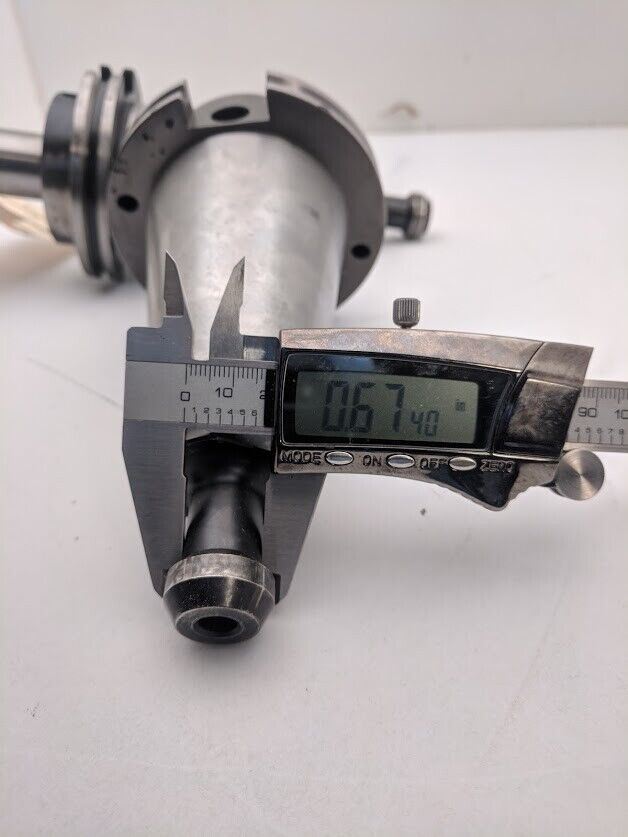 2x Erickson, Kaiser Shrink Fit Tool Holder Through Spindle Coolant CAT 50 Taper