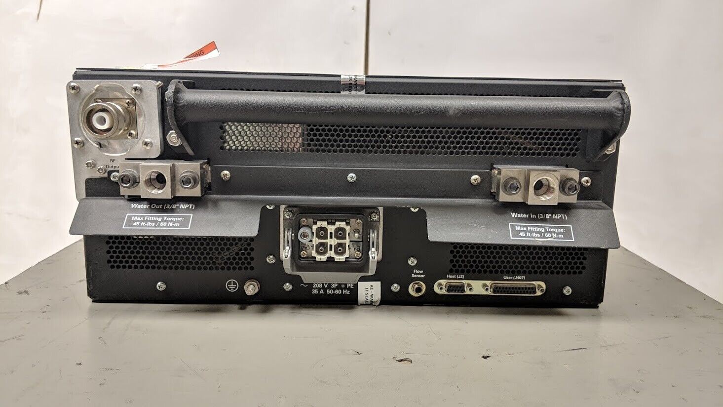 AE Advanced Energy VHF Ovation 35162 RF Microwave Source 162MHz 3.5kW  unit B