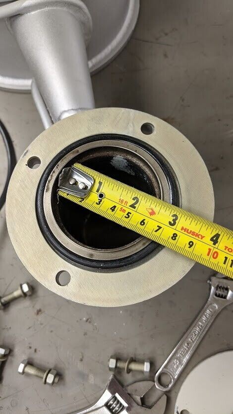 Bakma Oil Vapor Vacuum Diffusion Pump 250mm Inlet 3PH Heater NEW