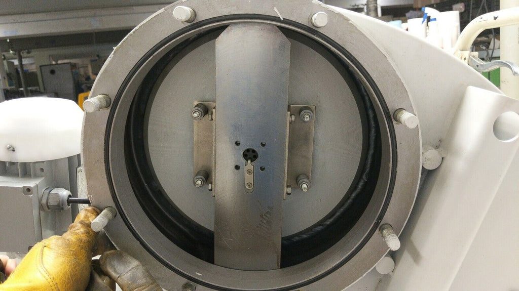 Bakma 13" Manual /  220/380V Motorized High Vacuum Gate Valve NEW