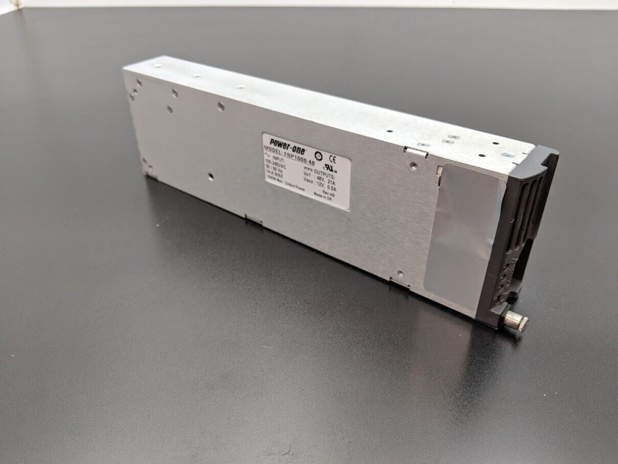 Modular Power One FNP1000-48 Power Supply 48VDC 21A 12V .5A 1000W